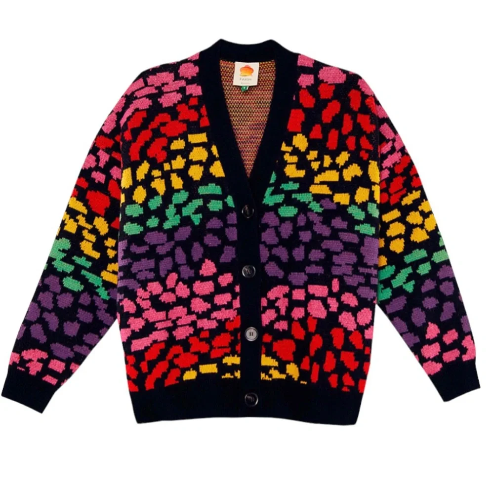 FARM Rio Multicolor Patterned Cardigan - Picture 12 of 12